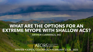 Case: What are the options for an extreme myope with shallow ACs?